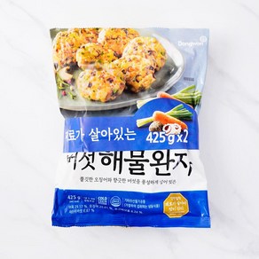 [메가마트]동원 해물 버섯완자 425g*2, 2개, 425g