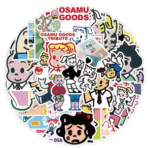 클레이피아 오사무 굿즈 캐리어 스티커 방수 리무버블 꾸미기 OSAMU GOODS 여행 가방