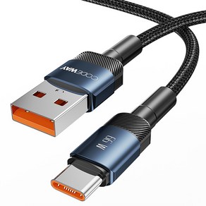 코드웨이 USB A to C타입 고속 충전케이블, 1개, 0.15m