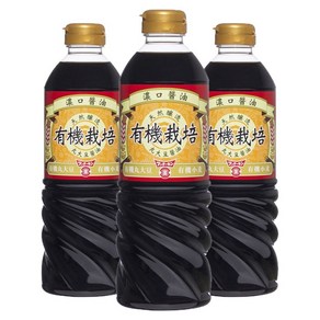 훈도킨 코이구치 간장, 3개, 720ml