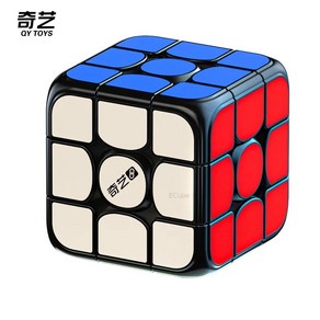 [ECube] QiYi 스마트 큐브 마그네틱 매직 3x3 스피드 아트 블루투스 AI, At Vesion, 1개