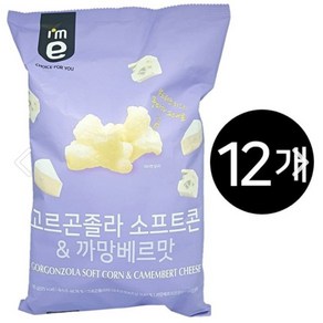 아임이 고르곤졸라 소프트콘& 까망베르치즈 팝콘 145g, 1개