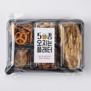 [잇츠팩] 5지는 맥주플래터 마른안주세트 A (5종), 2CHD_5지는 마른안주세트 A, 1개