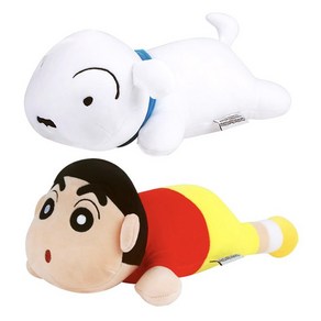 짱구는못말려 카툰 버전 짱구 흰둥이 인형 25cm, 05.바디쿠션 짱구 32cm, 1개