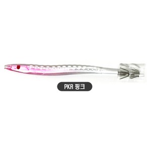 야마시타 사카나 바늘 한치스틱 오징어스틱 2단바늘, 18cm, PKR, 1개