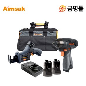 아임삭 충전 콤보세트 AO414CMII 3G 14.4V 2.0AH, 1개
