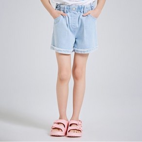 [최초가 29 900원] 키즈 [키즈] 여아 허리 프릴 데님 팬츠_SPTJB25KG1-T