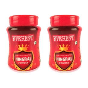 Eveest Hingaj Powde - 50 gams (Pack of 2) - Hing - 에베레스트 Hingaj 분말 - 50g(2팩) - Hing - Asafoetid, 2개, 50g