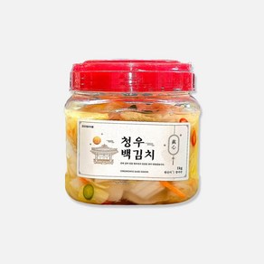 [청우김치]아삭하게 맛있는 백김치, 1개, 1kg