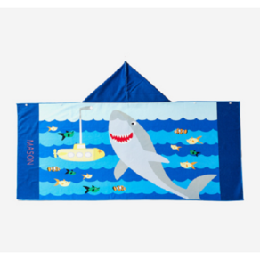 ABC마트키즈 [MBMH] 마이베이비마이홈 / 후드 비치 타올 HOODED BEACH TOWEL / S003 - NAVY MULTI