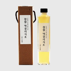 배금도가 찹쌀막걸리식초 /7년숙성/마시는 자연발효 현미흑초, 500ml, 1개