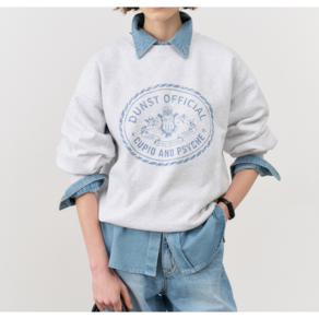 던스트 CUPID CAMPUS SWEATSHIRT UDTS4C102