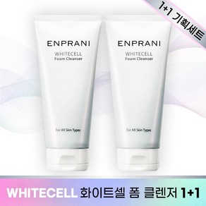 엔프라니 화이트셀 폼 클렌저 170ml 1+1, 2개