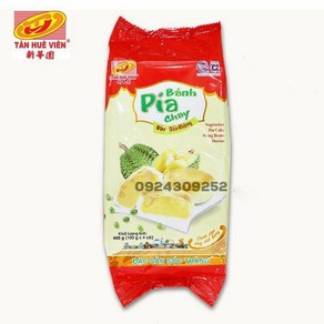 [Tan Hue Vien/탄후에비엔] Bánh pía 녹색 콩과 두리안을 곁들인 반피아 케이크 (400G), 400g, 1개