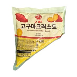 오뚜기 고구마 크러스트 1kg 2개 (무스 샐러드 피자)