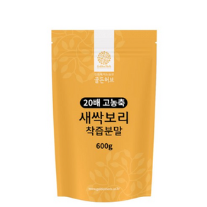 골든허브 새싹보리 착즙 분말가루, 600g, 1개