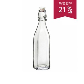 유리병 더치스윙병1000ml(사각)(A) 12개(박스상품), 12개