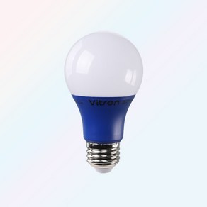 비츠온 LED 컬러 칼라 벌브 전구 램프 8W, 블루