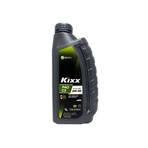Kixx GS칼텍스 PAO 가솔린 엔진오일 C3 디젤 40 5W, 1개, 1L