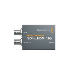 [Blackmagic Design] Mico Convete SDI to HDMI 12G [아답터 없음]