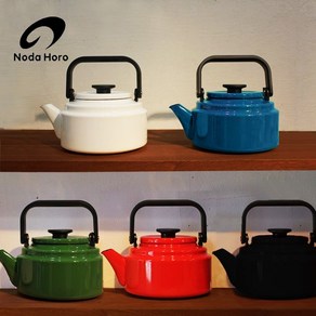 노다호로 법랑 에나멜 Amu Kettle 케틀 캠핑 주전자, 레드, 2000ml, 1개