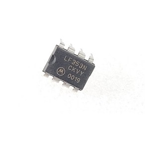 LF353 IC OPAMP JFET 2 CIRCUIT 8DIP, 1개