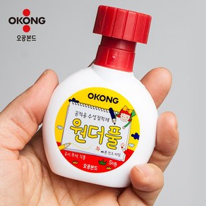 다우몰 오공 목공 본드 원더풀 무독이 50g (1+1) 공작용 무독성 빨리 굳는 속건성 접착제, 1세트