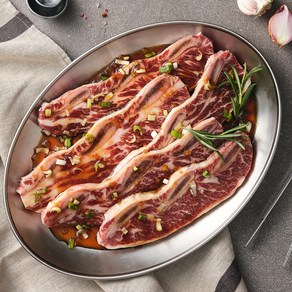[아맛나매점] 양념 LA갈비 (갈비함량 80%), 1개, 1kg