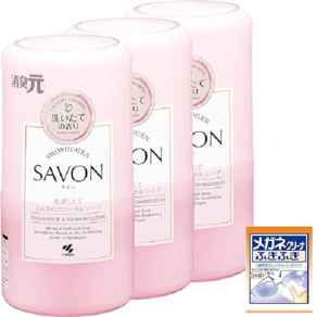 코바야시 쇼슈겐 방향제 SAVON 플로럴 비누향 400ml 3개세트, 3개