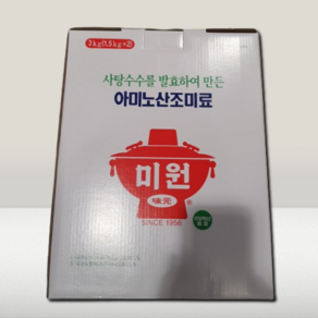 대상 미원 사탕수수 발효 아미노산 조미료 3000g 코스트코, 1.5kg, 2개