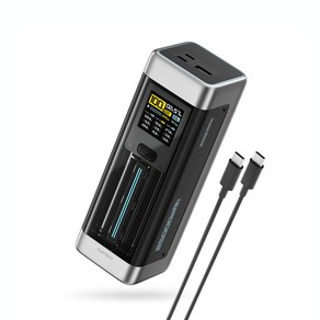 쿡테크 20 파워뱅크 210W PD 고속 충전 C타입 대용량 25000mAh 맥북 프로 140W MAX 노트북 보조배터리+240W C타입 케이블 세트/기내반입, P23