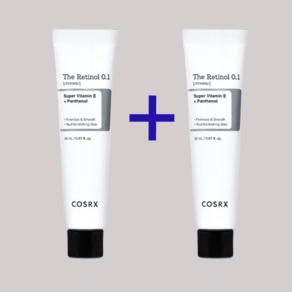 코스알엑스 더 레티놀 0.1크림 20ml _B 1+1, 코스알엑스 더 레티놀 0.1크림 20ml x 2개, 1개