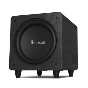 서브우퍼 ibass M10D SU1000 10인치 액티브 스피커, 6.5인치 플래그십 버전(검은색) 액티브