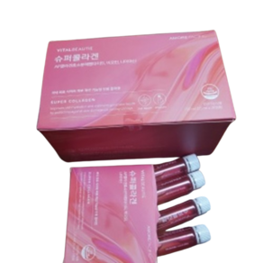 바이탈뷰티 슈퍼콜라겐 25ml x 28개입 AP콜라겐효소분해펩타이드 비오틴 나이아신, 1박스