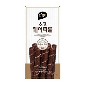 대형마트 진한 초콜릿맛 아임이 초코웨이퍼롤, 3개, 115g