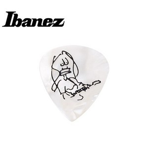 Ibanez - Paul Gilbet Pick / 폴 길버트 시그니처 피크 1개 Peal White (1000PG PW), *