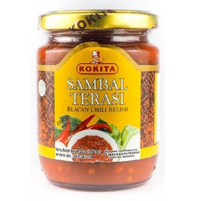 코키타 삼발트라시 250g kokita sambal teasi 트래쉬 테라시 소스, 3개