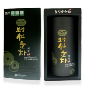 보성선운 유기농 세작 선물포장, 100g, 1개, 2개입, 50g