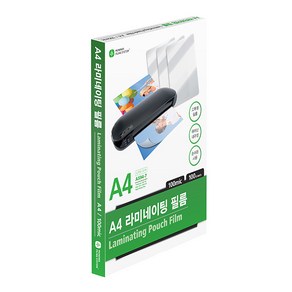 인터탑 문화산업 A594-7 라미네이팅필름(A4) 투명 코팅필름 2팩 무료 당일발송, A4(100매입 2팩)