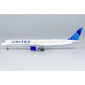 NG Models 18001 유나이티드항공 보잉 B767-400ER N77066 Blue Evolution 항공기 비행기 모형, 1개