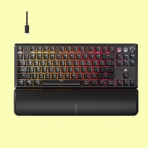 [국내정품] 커세어 K70 PRO TKL MGX 래피드트리거 게이밍 기계식 키보드 마그네틱축 / 다용도 에코백 증정