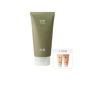 한율 어린쑥 클렌징 흡착 팩폼 120ml+60ml, 1개, 120ml