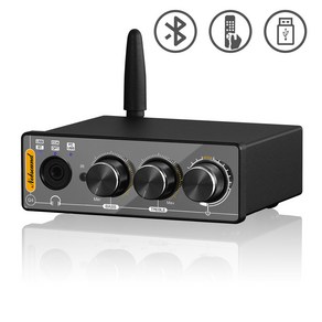 Nobsound Q4 미니 블루투스 5.0 스테레오 리시버 USB DAC 플레이어 COAX/OPT D/A 오디오 컨버터