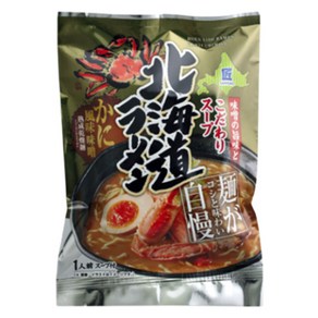 Menshou 홋카이도 게 맛 미소 라멘 70g, 1개