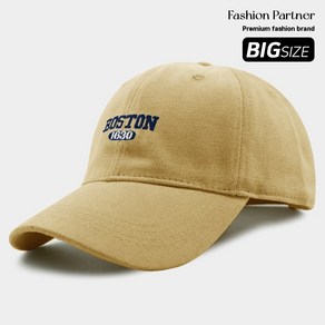 패션파트너 빅사이즈 BOSTON 자수 볼캡 큰머리 대두 야구 모자 7colo