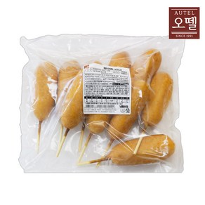 오뗄 메이저 킹 쫀도그 핫도그 1kg 100gx10개 냉동 체다 치즈 찹쌀 빵 간식 아이들, 1개