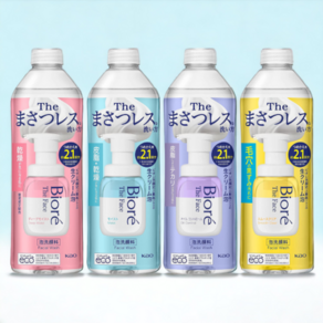 Biore 비오레 더 페이스 워시 폼 클렌징 리필 340ml 4종