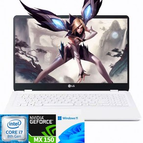 LG전자 울트라PC 15U590 FHD 15.6인치 게이밍 노트북 i7-8565U/32G/SSD 1T/MX150/윈11, WIN11 Home, 32GB, 1TB, 화이트