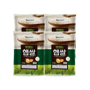 [24년 햅쌀] 맛있는 햅쌀 5kg x 4개