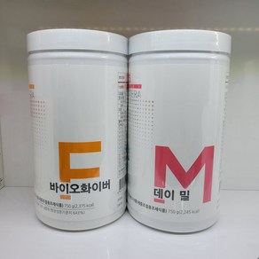 아미코젠 바이오화이버 750g+데이밀 750g 다이어트 체중조절용식품 식이섬유 식물성단백질 최신정품, 1개, 750g